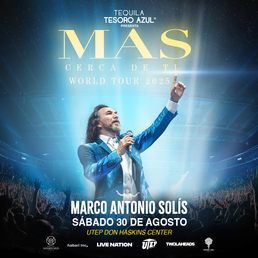 Marco Antonio Solís - Mas Cerca De Ti World Tour